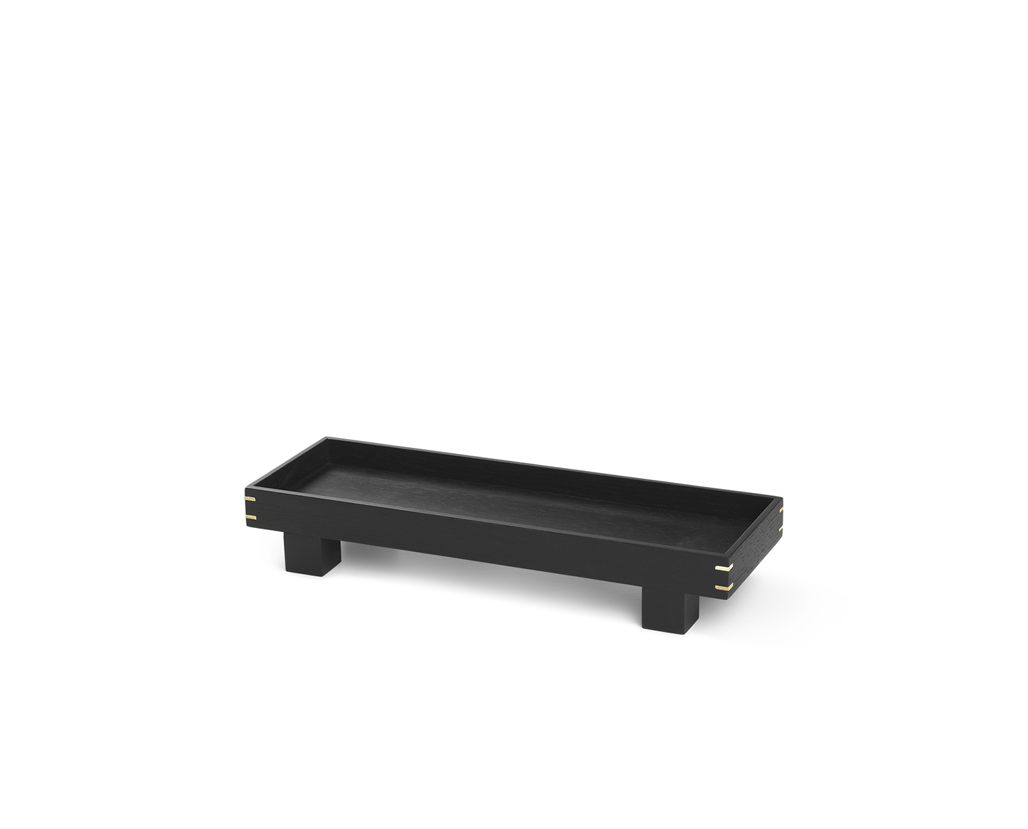 Bon-Wooden-Tray-X-Small-Black-Oak-Ferm-LIVING