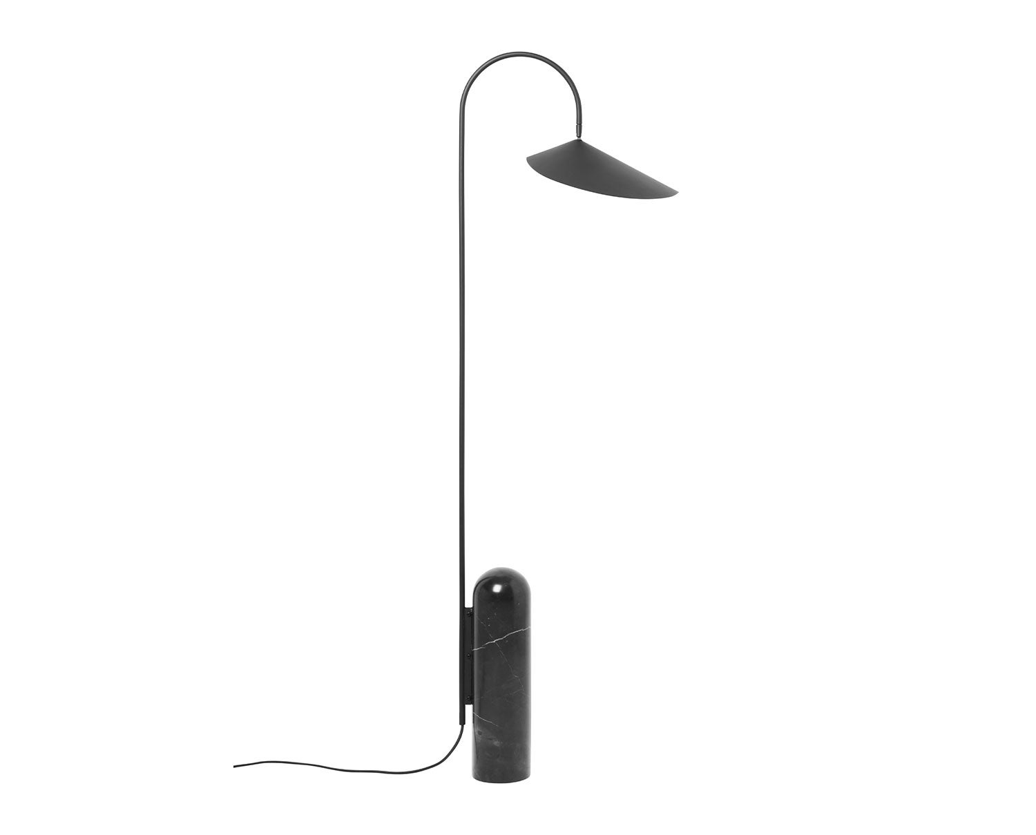 Arum Golvlampa i färgen Black