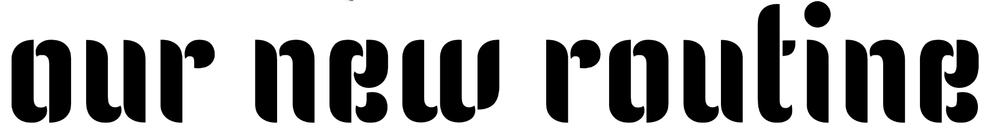 Our-New-Routine-Logotype