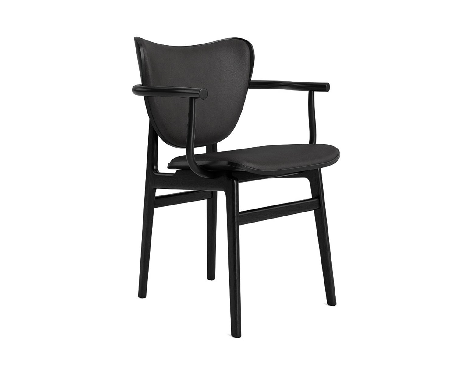 NORR11_Elephant_ChairArmrest_Black_DunesAnthracite