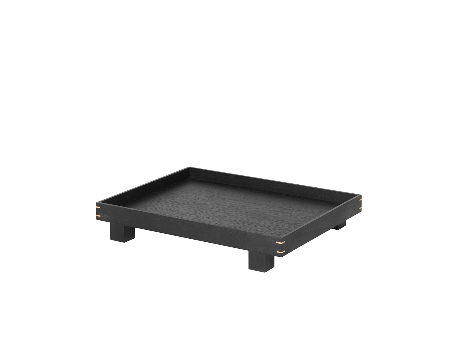 Bon-Wooden-Tray-Small-Black-Oak-Ferm-LIVING
