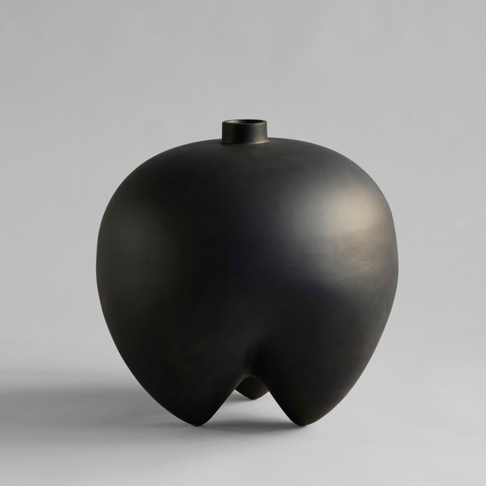 213011 - Sumo Vase, Big - Coffee