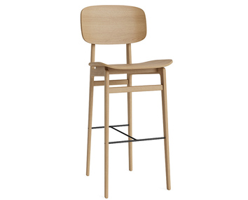 NORR11-NY11-Bar-Chair-High-without-upholstery-Oak-Natural